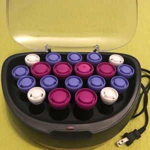 Remington hot curlers with clips!